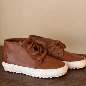 Polo Ralph Lauren Camel Boots — Worn Once, Still Cute!